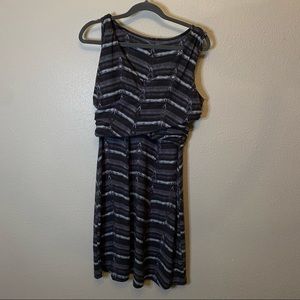 Athleta faux wrap dress medium